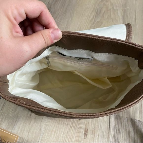 Gold Coast bohemian crossbody bag brown NWT - Picture 8 of 10